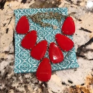 Kendra Scott Harlow Necklace - red